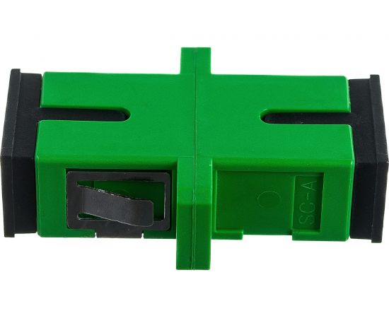 Оптический адаптер LANMASTER SC/APC, SM, симплексный LAN-SC-AM-APC 
