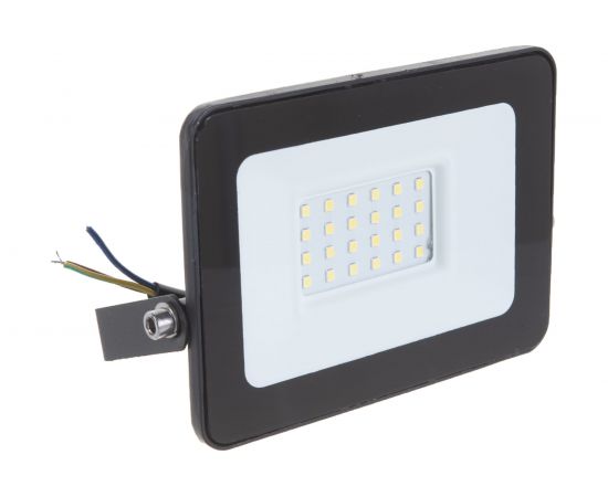 Прожектор KRASO 10W черный 6000К 850Лм 10Вт AC195-240В 140x125x25мм PZ-10c 