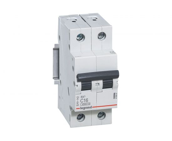 Автоматический модульный выключатель Legrand 2п C 40А 4.5кА RX3 Leg 419701 1199883 