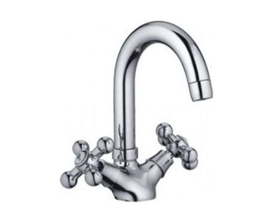 Смеситель для умывальника FRAP F1319 Крест 515313 