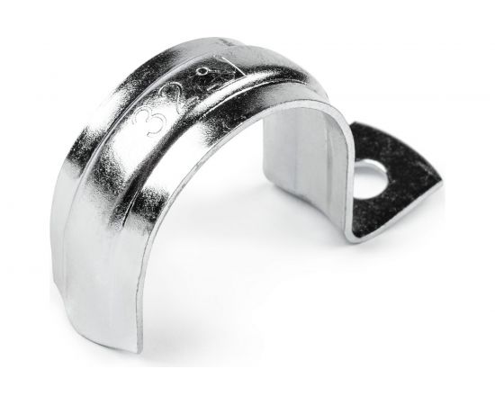 Однолапковая скоба для монтажа трубопроводов Cuttori CSM 15, 14-15 мм 10 шт. 100304 