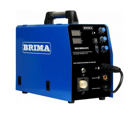 Полуавтомат Brima MIG/MMA-225 220В с горелкой НП000000922 
