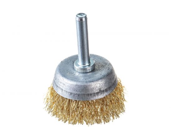 Щетка металлическая со шпилькой чашка 40 мм для дрели ON 20-02-040 