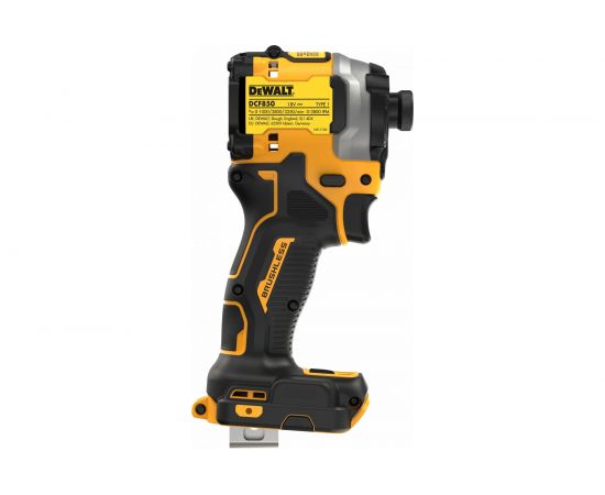 Бесщёточный импульсный шуруповерт Dewalt 18 В XR DCF850N-XJ – изображение 2