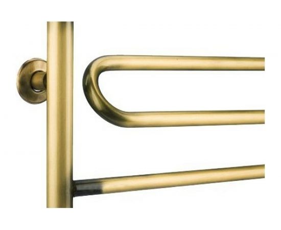 Электрический полотенцесушитель Domoterm Офелия П6 500х500 мм, тэн справа АБР ER – изображение 2