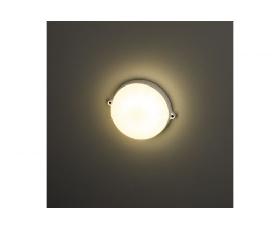 Светодиодный светильник REV Round IP65, круглый Ф180мм, 8W, 4000К, влагозащита 28918 0 – изображение 2