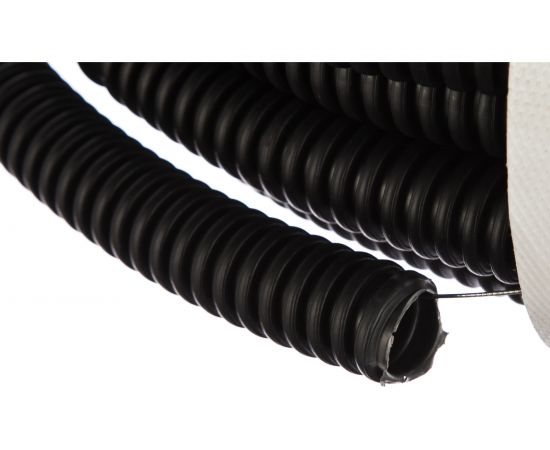Труба ПНД Экопласт гофрированная легкая, с зондом диаметр 20 мм, 10м 20120-10B – изображение 2