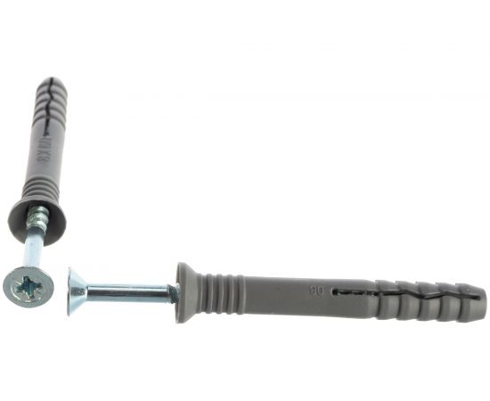 Дюбель-гвоздь VIPКрепеж потайной бортик 8х60 3 шт 10818 VIP – изображение 2