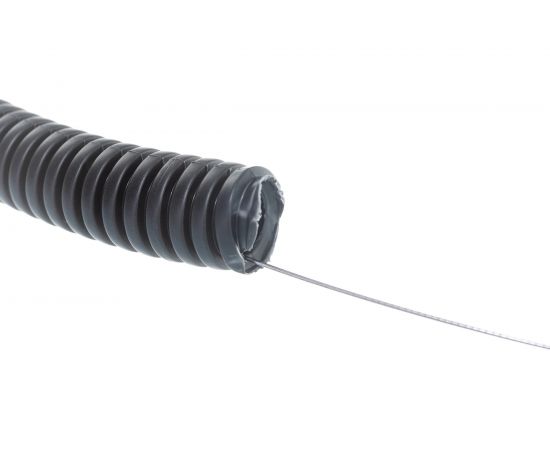 Труба ПНД Экопласт гофрированная легкая, с зондом диаметр 20 мм, 10м 20120-10B – изображение 3