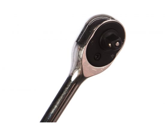 Трещотка с прямой металлической ручкой ЭВРИКА 1/4 72-зубцовая ER-71472 – изображение 3