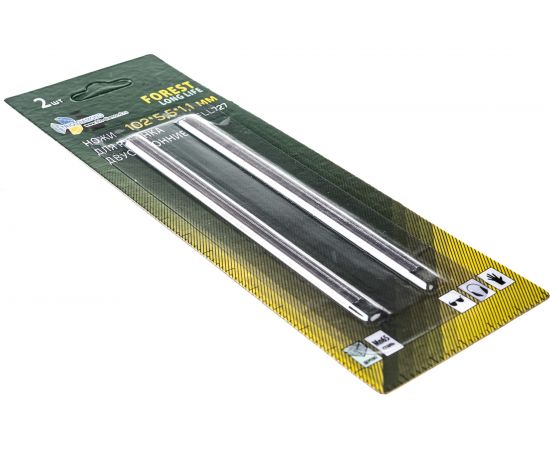 Ножи двусторонние (2 шт; 102х5.5х1.1 мм) для электрорубанка TRIO-DIAMOND FLL727 – изображение 3