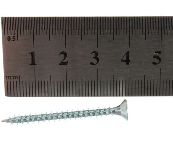 Саморез Tech-Krep ШУц 3,5х40 потайная головка 15 шт, пакет 102421 – изображение 3