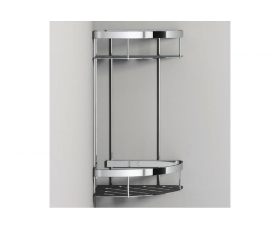 Полка для душа AM.PM Sense L угловая двухъярусная A7454200 – изображение 3