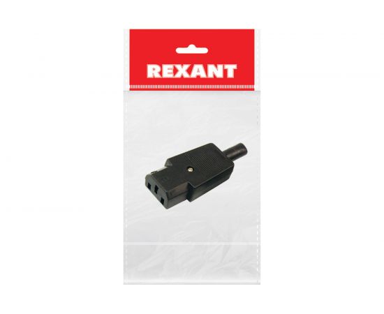 Сетевое кабельное гнездо REXANT 3 pin 10А 11-0004-9 – изображение 3