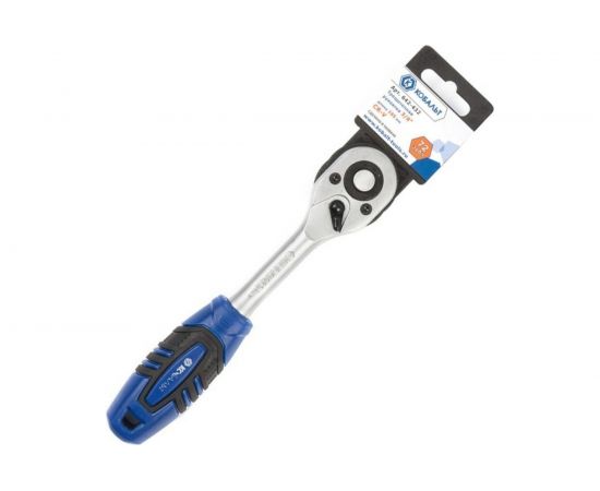 Трещоточная рукоятка 1/2, 250мм, 72зуба КОБАЛЬТ 642-395 – изображение 4