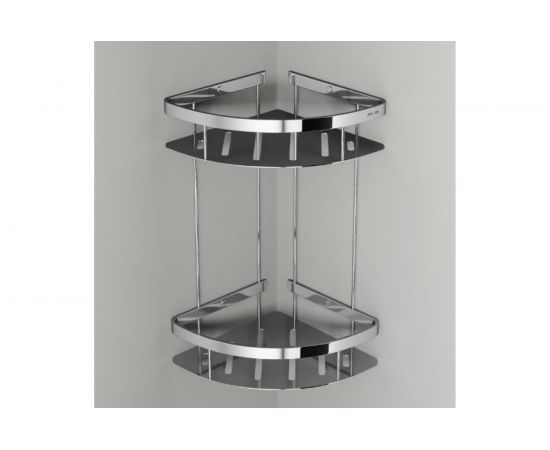 Полка для душа AM.PM Sense L угловая двухъярусная A7454200 – изображение 4