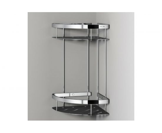 Полка для душа AM.PM Sense L угловая двухъярусная A7454200 – изображение 5