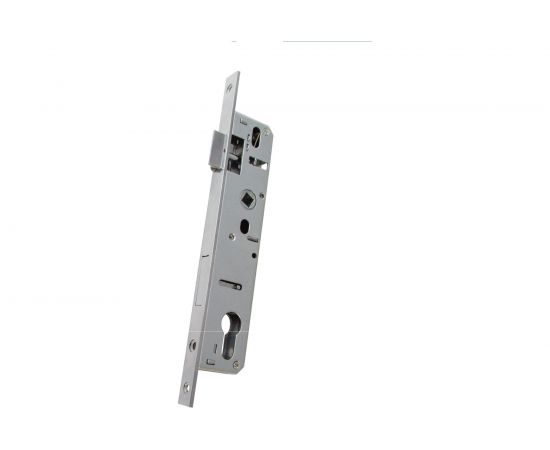 Дверной врезной замок ANBO (для ПВХ; 92 мм; пл. 16 мм; д/м 35 мм; с фалевой защёлкой) l4385 