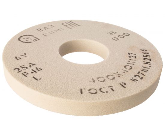 Круг шлифовальный 1 (400х40х127 мм; 25 А; 40СМ; F46 K/L) Волжский абразивный завод 002257 