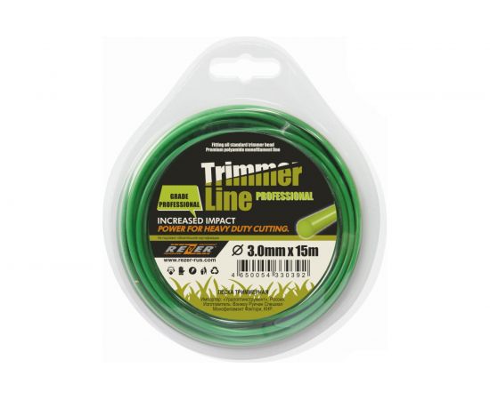 Леска PROFESSIONAL (3.0 мм; 15 м; круг) Rezer 