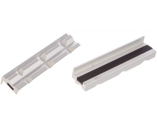 Губки алюминиевые с призмами N410P-125 (125 мм) для тисков NORGAU 073008125 