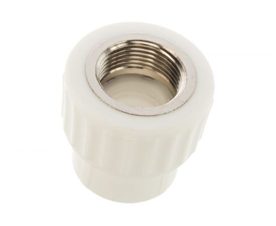 Комбинированная муфта VALFEX PP-R белая, 25х3/4 дюйма ВР 10129025 127-0235 