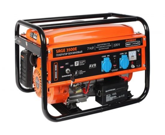 Бензиновый генератор PATRIOT Max Power SRGE 3500E 474103150 