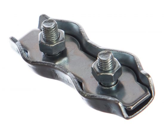 Зажим для троса ЕВРОПАРТНЕР DUBLEX Zn D5, 1 шт. Z1 07822 