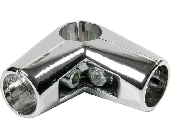 Угловой соединитель 3-х труб Tech-Krep хром,1 шт. 127452 