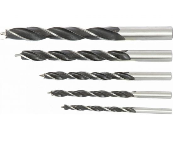 Набор сверл по дереву (4-10 мм; 5 шт.) СИБРТЕХ 702205 