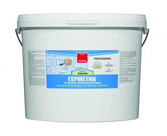 Строительный герметик Neomid Professional 15 кг, дуб Н -ГермPROF-15/дуб 