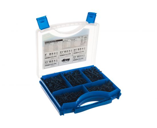 Набор шурупов KREG, 450 шт., в пластиковом чемодане SK03B – изображение 2