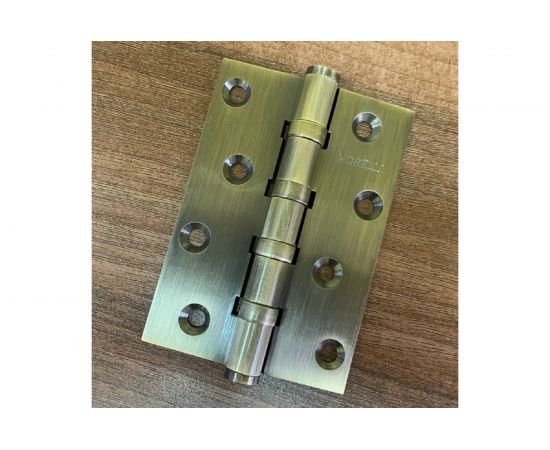 Латунная петля MORELLI цвет-бронза MBU 100X70X3-4BB AB 9010230 – изображение 2