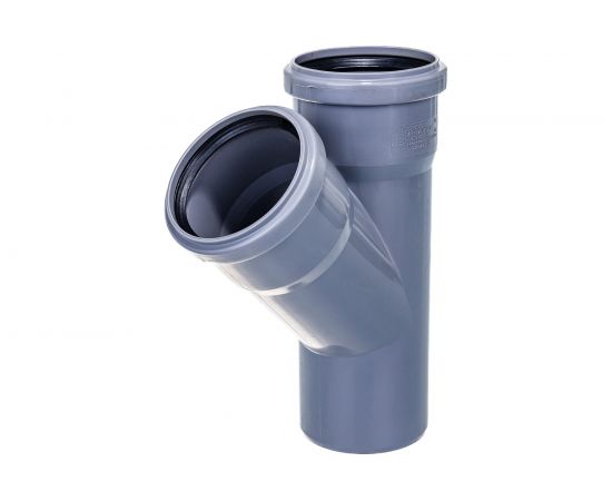 Канализационный тройник Ostendorf 45 градусов, 75х75 113200 – изображение 3