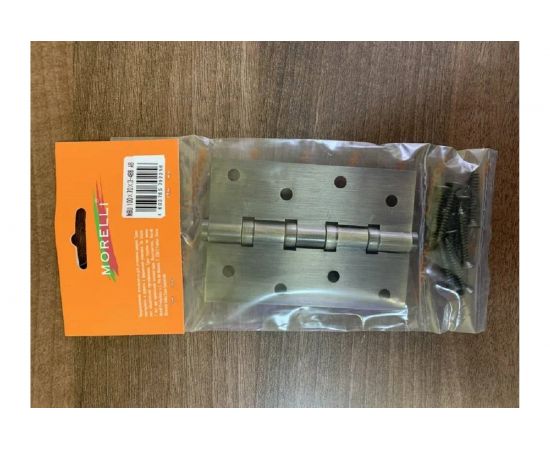 Латунная петля MORELLI цвет-бронза MBU 100X70X3-4BB AB 9010230 – изображение 3