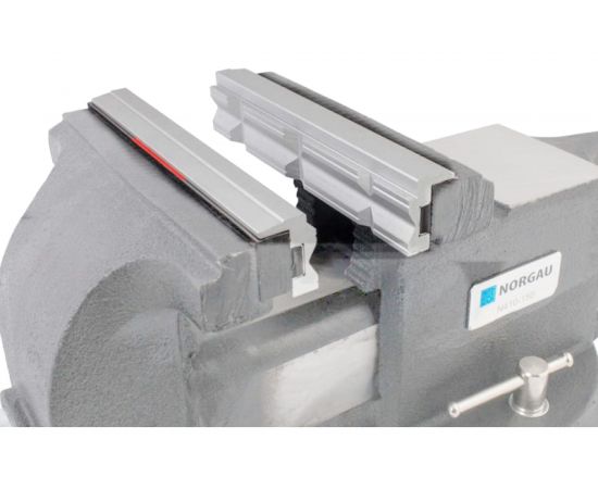 Губки алюминиевые с призмами N410P-125 (125 мм) для тисков NORGAU 073008125 – изображение 4