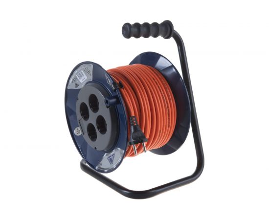 Удлинитель Партнер-Электро PowerLine 4 гн. б/з ПВС 2х1 10A 30м IP 44 UK112B-430DB – изображение 4