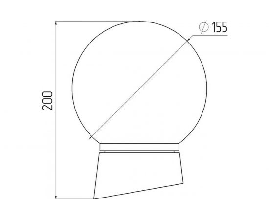 Светильник ЭРА НБП 0160004 с наклонным основанием Гранат полиэтилен IP20 E27 max 60 Б0052011 – изображение 9
