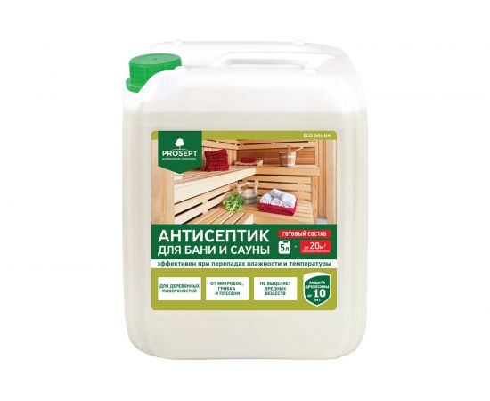 Антисептик для бань и саун PROSEPT ECO SAUNA 5 л 016-5 