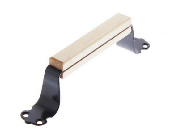 Ручка-скоба Левша РС140Пл с деревянной накладкой У1-0657 