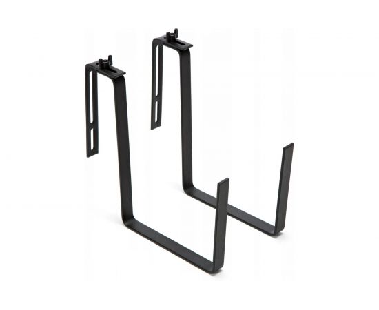 Металлический крюк для цветника Begonia LAMELA Sp.z o. 623 черный, выдвижение максимум 6 см, 2 шт. 043283 