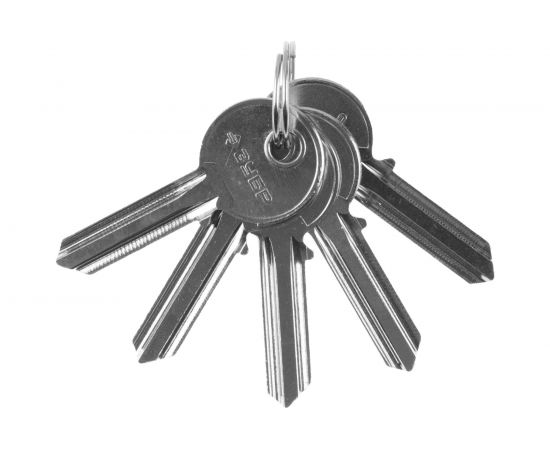 Заготовка ключа Зубр "Мастер" для цилиндровых механизмов английский тип 5 шт. 52195_z01 