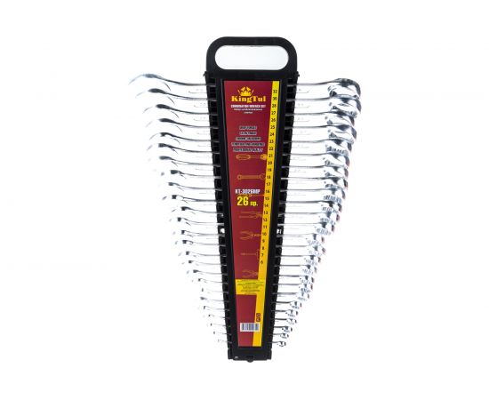 Набор комбинированных ключей KingTul KT-3026MP 26пр. (6-28, 30, 32мм) 11084 