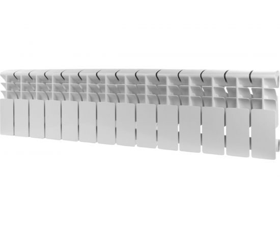 Алюминиевый радиатор ROMMER Plus 200 14 секций RAL9016 89993 