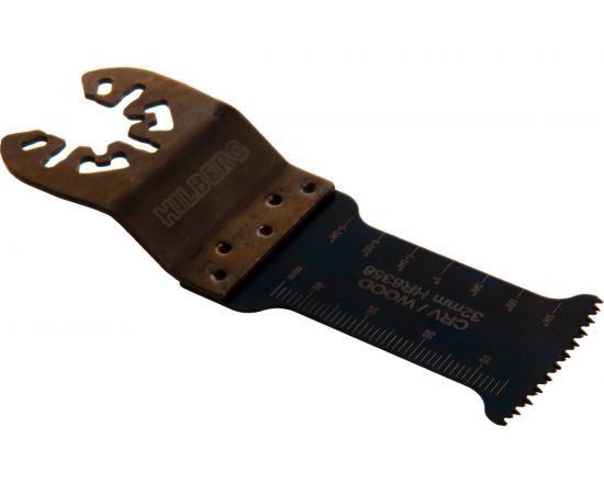 Полотно пильное погружное по древесине (32x50 мм; 18TPI; Cr-V) Hilberg HR6358 – изображение 2