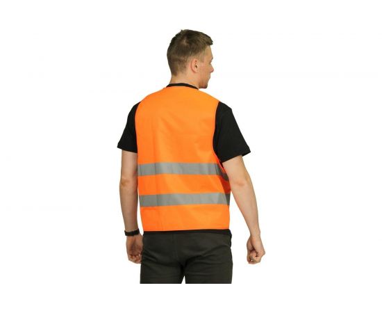 Сигнальный жилет Fort СОП-2 оранжевый 501445009 – изображение 2