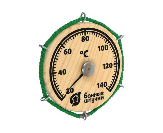 Термометр для бани и сауны Банные штучки Штурвал 14х14х2 см 18054 – изображение 2