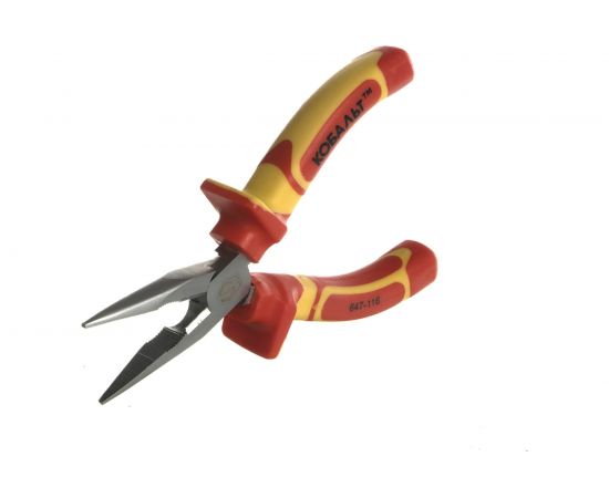 Длинногубцы диэлектрические 160 мм КОБАЛЬТ 647-116 – изображение 2