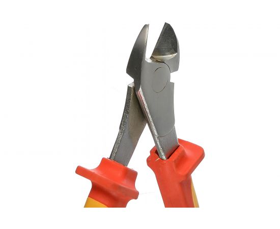 Диэлектрические усиленные бокорезы, двухкомпонентная рукоятка, до ~1000В, 170мм ЗУБР ЭКСПЕРТ ЭЛЕКТРОМОНТАЖНИК 22145-6-17 – изображение 2