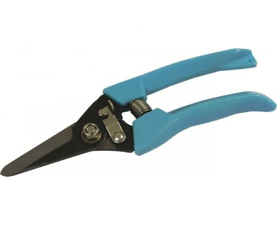 Садовый секатор Yard с прямыми лезвиями, нержавеющая сталь, пластик. рукоятки, 180 мм 68-0-006 – изображение 2